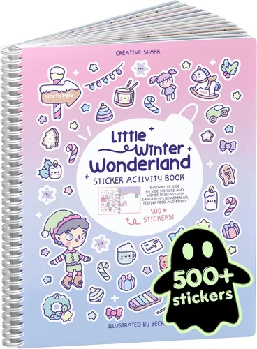 Vista 34 de Cupkin Libro de calcomanías de princesas para niños, un mundo mágico de Cupkin, artículos esenciales de viaje en avión para niños pequeños, más