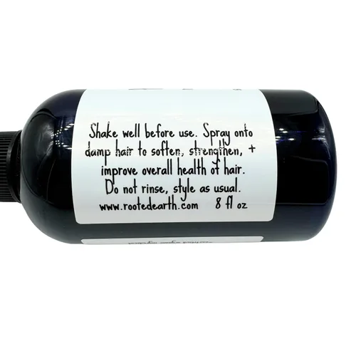 Vista 2 de Spray de romero para cabello saludable, acondicionador sin enjuague, cabello suave, infundido con hierbas