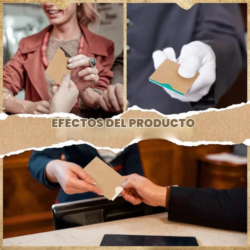 Vista 5 de Teling Paquete de 500 fundas para tarjetas de regalo de 2.4 x 3.5 sobres