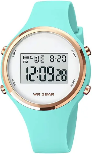 Vista 16 de Reloj XCZAP Deportivo al Aire Libre con Alarma, Resistente al Agua 5 Bar, LED, Digital