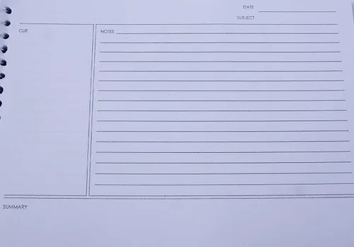 Vista 3 de iQ - Tableta organizadora de notas, encuadernada en espiral, 80 hojas, 6 x 8.5 pulgadas, multicolor