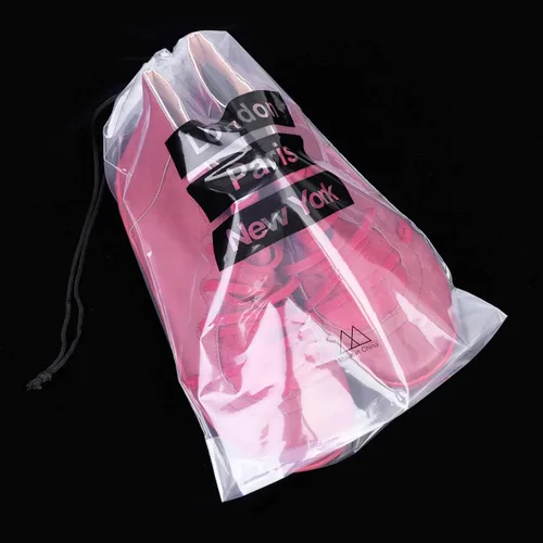 Vista 9 de TENDYCOCO Organizador de viaje para mujer, 20 unidades, zapatos de cuerda al aire libre con transparente y almacenamiento para hombres, zapatos