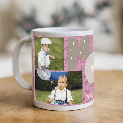 Vista 11 de Taza de cerámica personalizada con fotos, taza de café personalizada, personalizable con imágenes, texto, fotos, logotipos - Taza de café