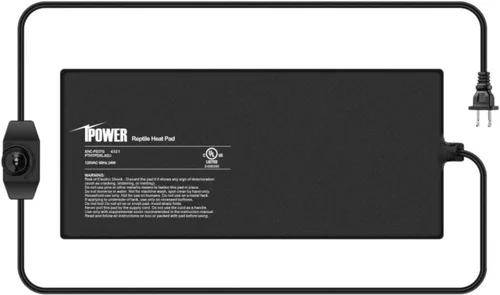 Vista 8 de iPower Almohadilla de Calor para Reptiles Bajo el Tanque, Calentador de Terrario, Alfombrilla de Calentamiento para Tortuga, Lagarto, Rana