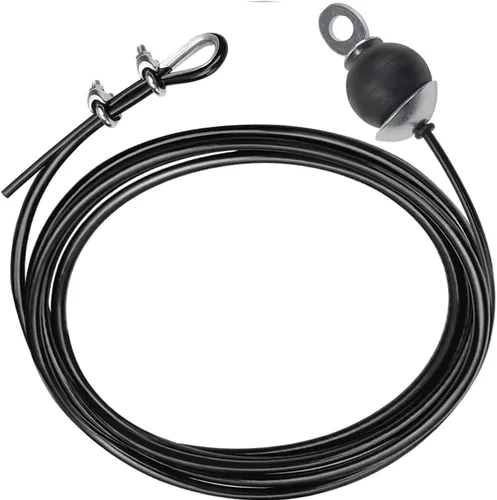 Vista 3 de Cable de Polea de Fitness Ajustable, Accesorios de Máquina de Cable de Repuesto, Accesorios de Polea de Cable para Gimnasio - Cable de Alambre