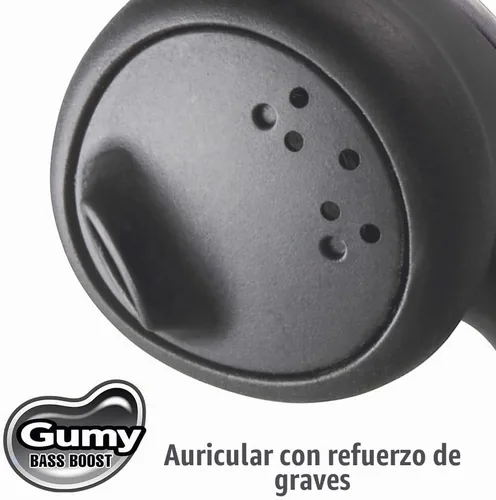 Vista 5 de JVC HAF160B Gumy Ear Bud. Audífonos intraurales color negro
