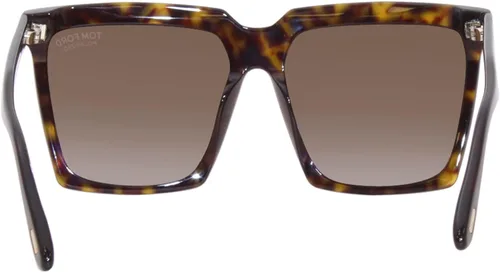 Vista 4 de Tom Ford FT0764 - Gafas de sol cuadradas para mujer 2283in color oscuro