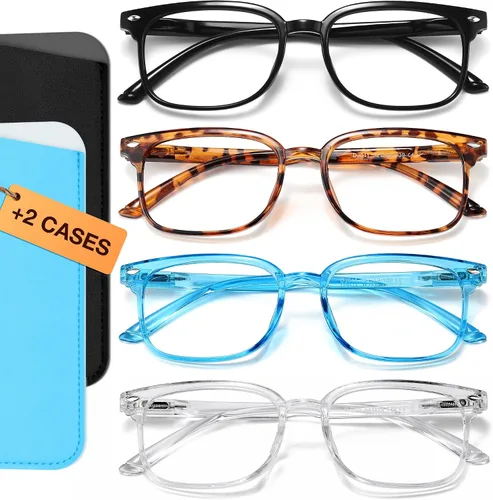Vista 8 de NOVIVON Reading Glasses for Women, Reading glasses men, Blue Light Blocking Readers, Computer eye glasses, Cheaters