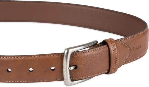 Vista 22 de Columbia mens Casual Everyday Leather Belt – Jeans, Chinos and Daily Wear