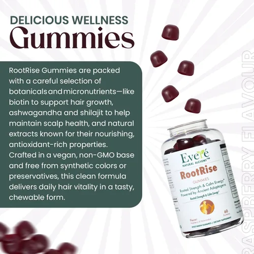 Vista 7 de Evere RootRise Gummies - Gomitas Shilajit + Ashwagandha