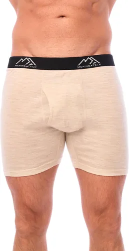 Vista 10 de Ropa interior 100% lana merino para hombre - Paquete de 1-2 calzoncillos 1 Pack - 190 Arctic