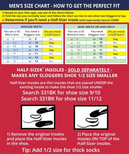 Vista 5 de Sloggers - Zapatos de trabajo de restaurante impermeables originales para hombres Zapatos de lluvia para exteriores y calzado duradero fabricado