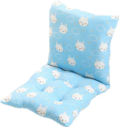 Vista 32 de Cojín para silla de respaldo alto, cojines y cojines de silla de alta calidad, cojín de respaldo y asiento con lazos para patio, jardín, oficina