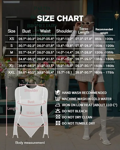 Vista 5 de MANGOPOP - Enterizo de mangas largas y cuello alto falso para mujer