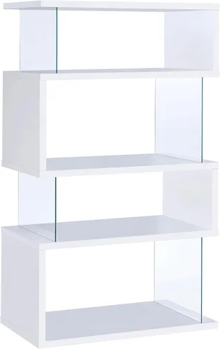Vista 11 de Coaster Home Furnishings librero, Madera, Negro