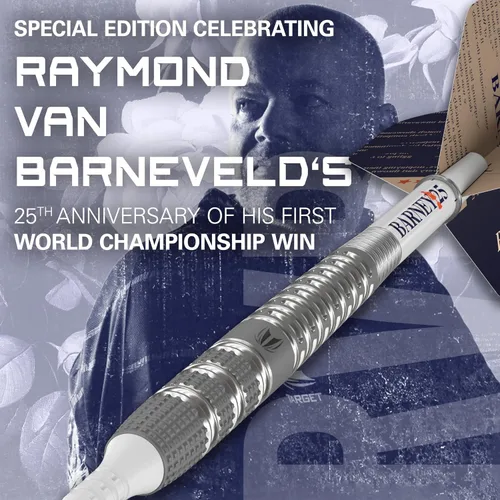 Vista 2 de Target Darts Raymond Van Barneveld RVB - Juego de dardos de punta suave 95% tungsteno