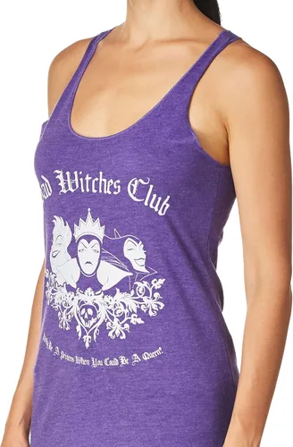 Vista 3 de Disney Villains Bad Witch Club Tri-Blend Racerback Capas Tank para mujer