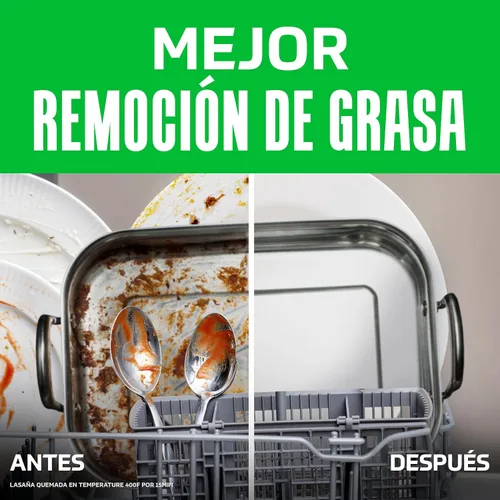 Vista 2 de Cascade Platinum ActionPacs Cápsulas de detergente para lavavajillas, fresco, 48