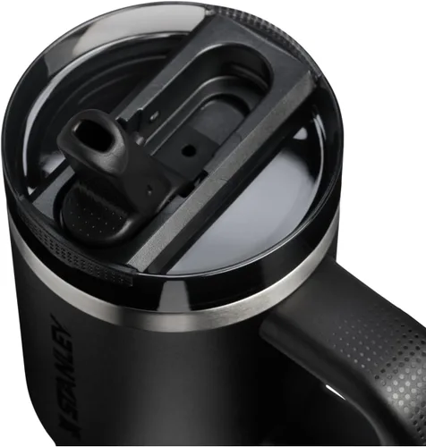 Vista 2 de STANLEY Quencher ProTour - Vaso con pajilla, 14 onzas, color negro 2.0