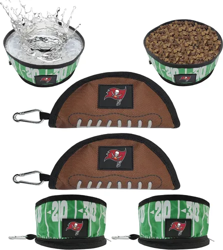 Vista 36 de Pets First NFL - Tazón plegable para mascotas