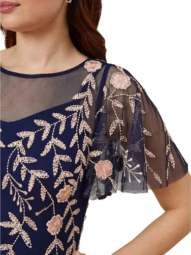 Vista 3 de Adrianna Papell Women's Beaded Short Dress