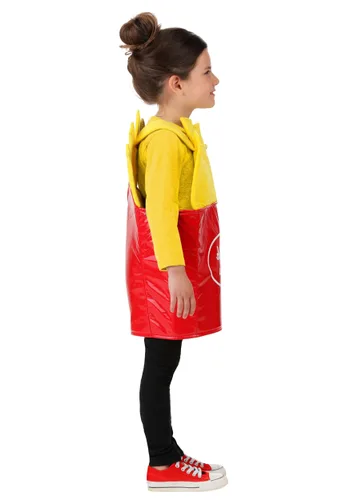 Vista 4 de Disfraz de Papas Fritas para Niños Pequeños Multicolor