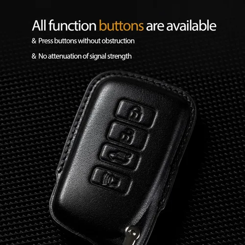 Vista 2 de Funda para llavero Lexus Funda de cuero Llavero Protector Titular de la funda de la llave del coche Accesorios