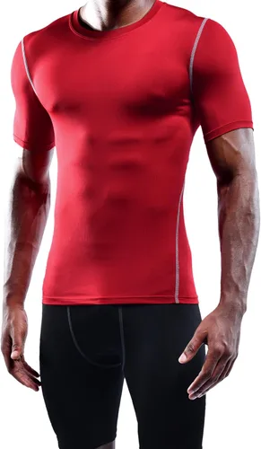 Vista 4 de NELEUS Paquete de 3 camisetas deportivas de compresión para hombre