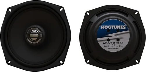 Vista 8 de Hogtunes 352F-AA bocinas frontales de 13,3 cm (paquete de 2), compatibles con motocicletas Harley-Davidson 1998-2013