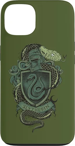 Vista 7 de Funda con escudo de serpiente Slytherin para iPhone 16 Harry Potter