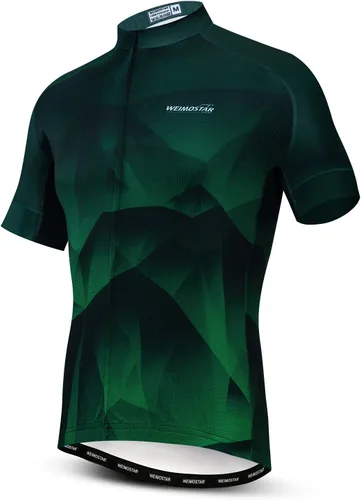 Vista 25 de Hotlion Verano Ciclismo Jersey Hombres Mountain Bike Jersey Secado rápido Bicicleta Camisa Manga Corta Ciclismo Ropa