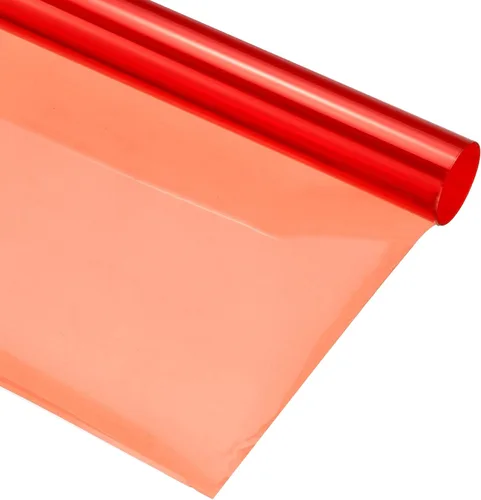 Vista 38 de MECCANIXITY Filtro de gel de iluminación de 15.7 x 19.7 pulgadas, hoja de corrección de color marrón para estudio fotográfico, luz de cabeza roja