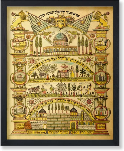 Vista 17 de Poster Master Póster astrológico clásico, impresión de ciencia vintage, regalo para artistas, amigos, el antiguo zodiaco de Egipto, rueda