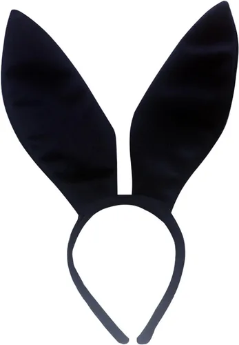 Vista 6 de Conjunto de disfraz de conejo, diadema de orejas de conejo, cuello, puños, cola de conejo, accesorios para Pascua, Halloween, fiesta, cosplay