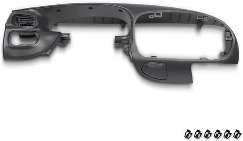 Vista 18 de PIT66 Bisel de Almohadilla de Tablero Negro Compatible con Ford F150 1997-2003/ Compatible con Ford Expedition 1997-2003