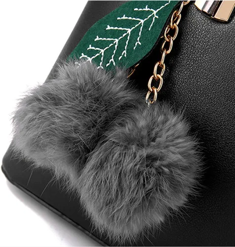 Vista 5 de Dreubea - Bolso de hombro para mujer de cuero, bolso de mano, bandolera