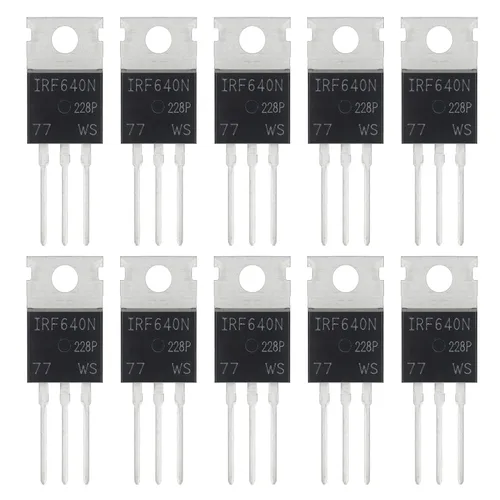Vista 61 de 2N2222 2N2222A Transistores amplificadores NPN de silicio TO-92 60V 800mA (Paquete de 200 piezas)