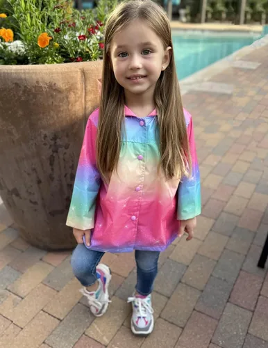 Vista 13 de Arshiner Chamarra impermeable con capucha para niña, para bebé y niño