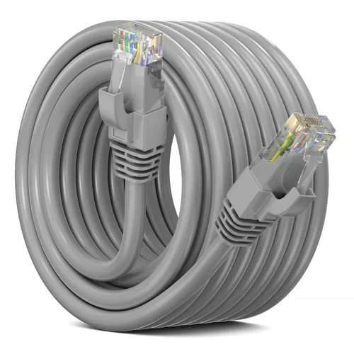Vista 32 de Maximm Cable Ethernet Cat 6, cable de red y conexión de alta velocidad de 10 pies, UTP, 10 Gbps, cable Ethernet de 550 MHz, color naranja