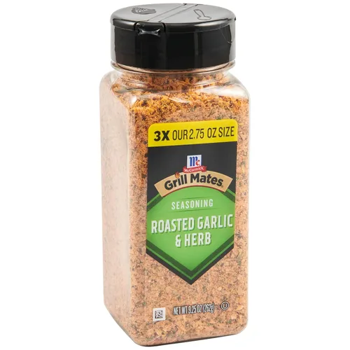 Vista 28 de McCormick Grill Mates - Condimento de ajo asado y hierbas, 2.75 onzas