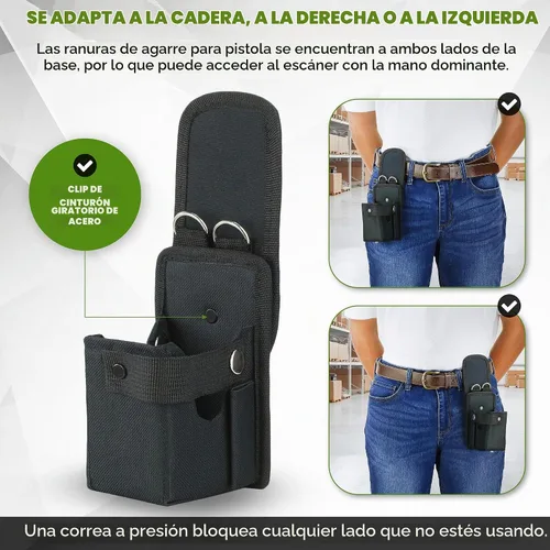 Vista 5 de Funda para escáner de mano, compatible con Zebra DS8200/DS8100