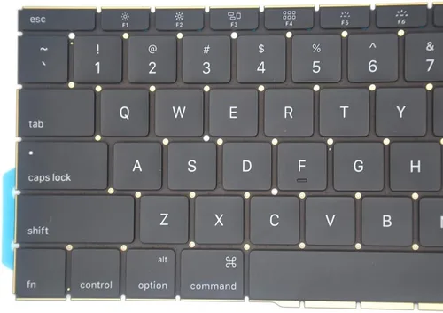 Vista 3 de Teclado de repuesto con diseño de EE. UU. compatible con MacBook Pro de 13 pulgadas A1708 sin barra de panel táctil MacBookPro14, 1 MacBookPro13, 1
