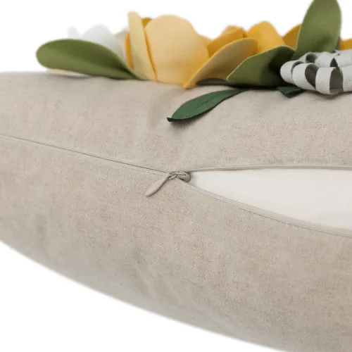 Vista 7 de OiseauVoler Fundas de Cojín Decorativas con Flores 3D Fundas de Almohada con Acento Floral para Sofá Cama Hogar Sala de Estar Decoración