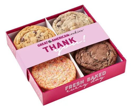 Vista 14 de Great American Cookies – 12 galletas assortidas recién horneadas – horneadas a diario, preparadas a mano y nunca congeladas – Ideales
