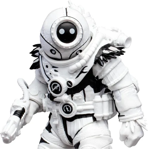 Vista 4 de McFarlane Toys - DC Direct Page Punchers Mr.Freeze (Line Art) Figura de acción de 7 pulgadas con Batman Comic