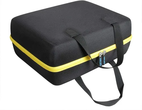 Vista 3 de Anleo DEWALT DCC020IB - Funda de viaje para inflador máximo de 20 V con batería (negro exterior + amarillo interior)