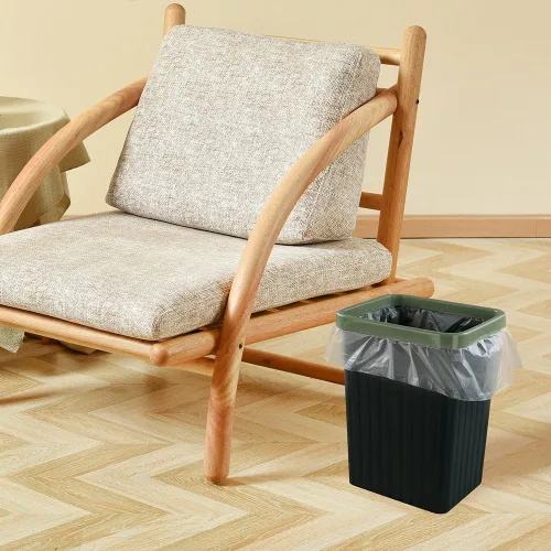 Vista 7 de Idotry - 180 bolsas de basura transparentes de 2.5 galones, bolsas de basura pequeñas para baño