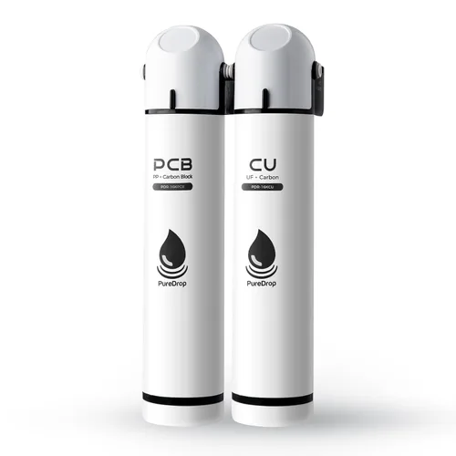 Vista 9 de PureDrop PDR-16KCU - Filtro de agua para debajo del fregadero, ultra filtración de 0.01 μm, sistema de filtración compuesto debajo del fregadero