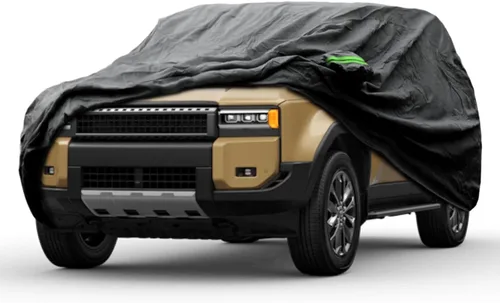 Vista 11 de Proadsy - Funda de automóvil de ajuste personalizado para Ford Bronco 2021 Bloqueo UV impermeable con forro suave que evita fugas y arañazos.
