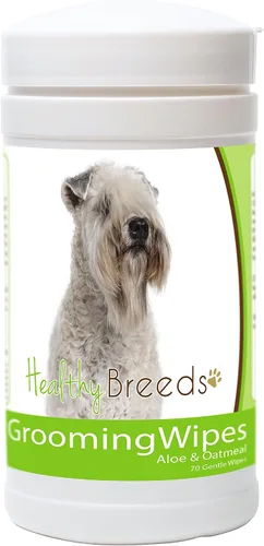 Vista 212 de Healthy Breeds Toallitas multiusos para aseo y desodorización para perros Affenpinscher – Más de 200 razas – Limpia las almohadillas para las patas